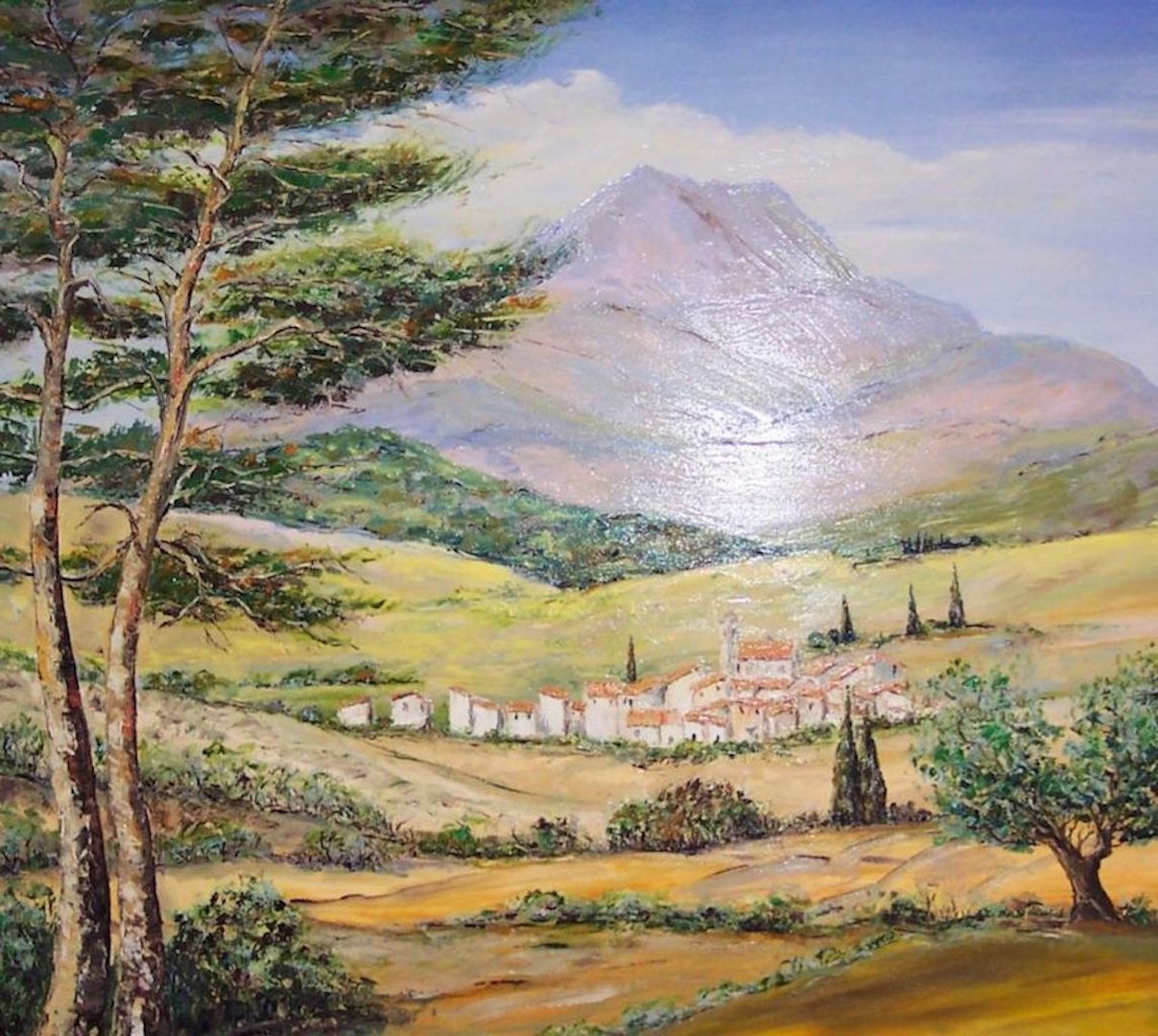 Bernard huile sur toile Bernard huile sur toile